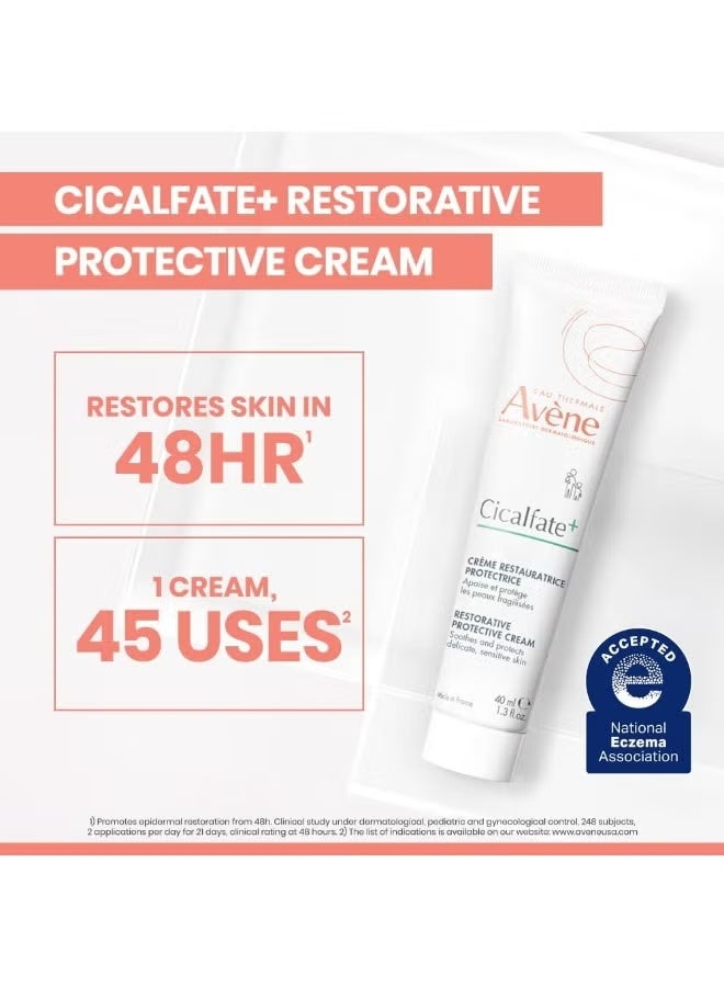 Avene Cicalvit Cream with Antibacterial Complex for Protection and Repair 100ml - Image 2